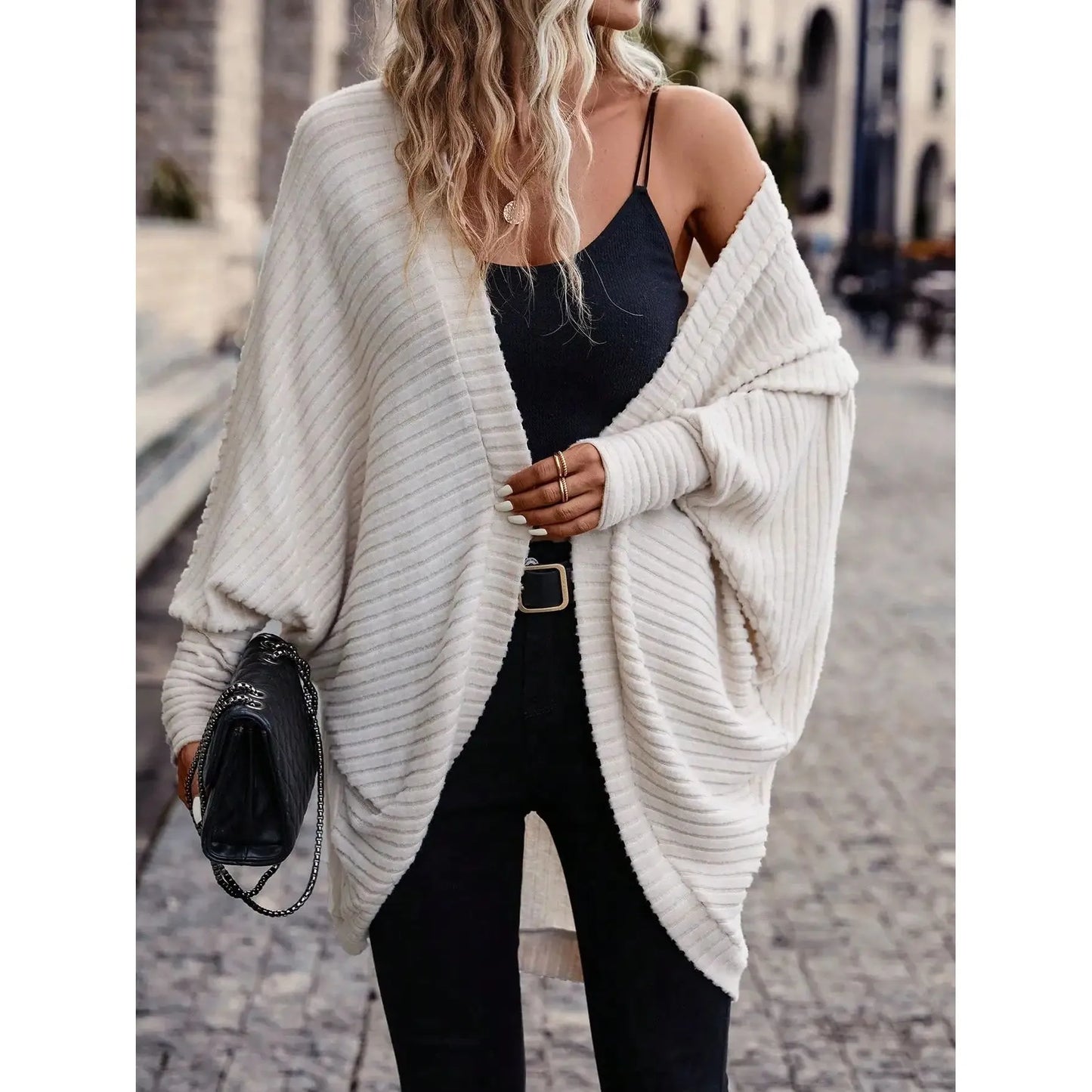 CYC Fledermausärmel-Strickjacke