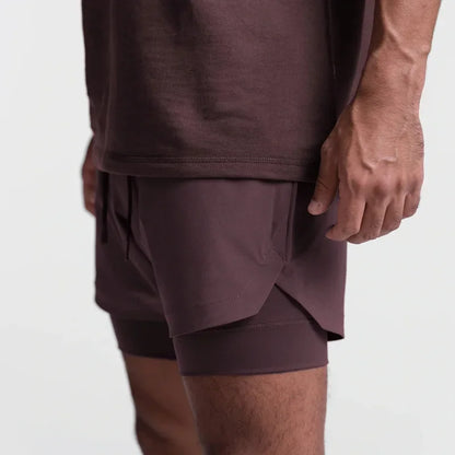 Zyk-Dual-Layer-Sport-Shorts