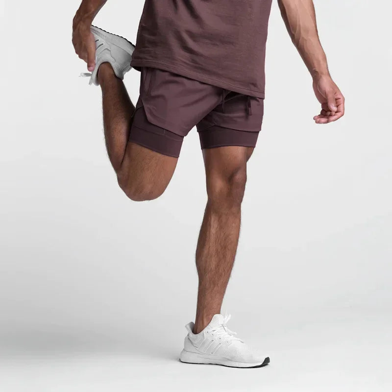 Zyk-Dual-Layer-Sport-Shorts