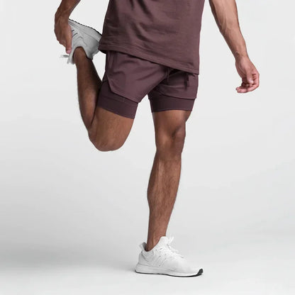 Zyk-Dual-Layer-Sport-Shorts