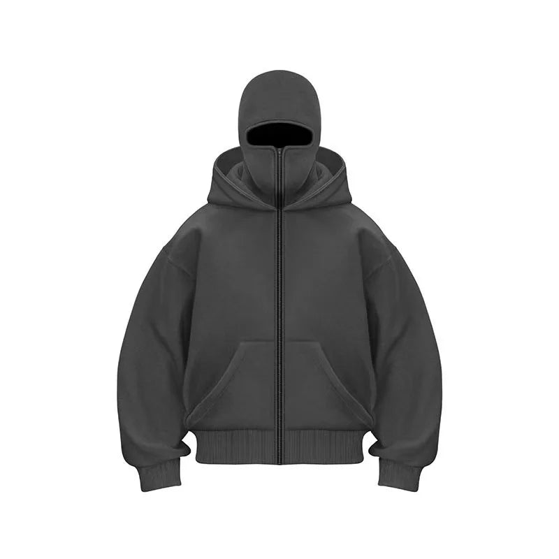 CYC Full-Zip Hoodie mit integrierter Maske