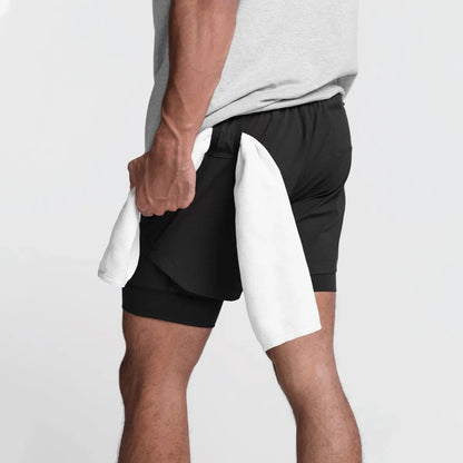Zyk-Dual-Layer-Sport-Shorts