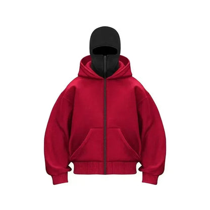 CYC Full-Zip Hoodie mit integrierter Maske
