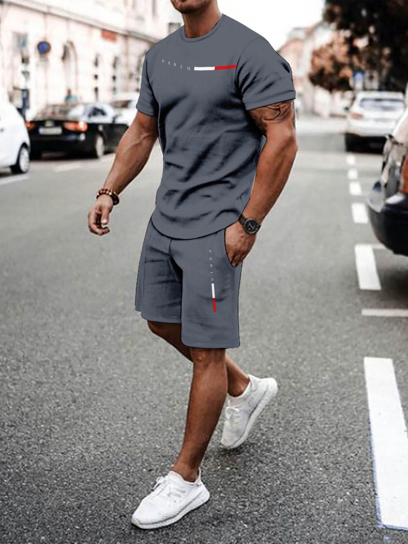 Breathable Men's Casual Set - Cafe y Calle