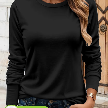 CYC Langärmliges T-Shirt aus schwerer Baumwolle