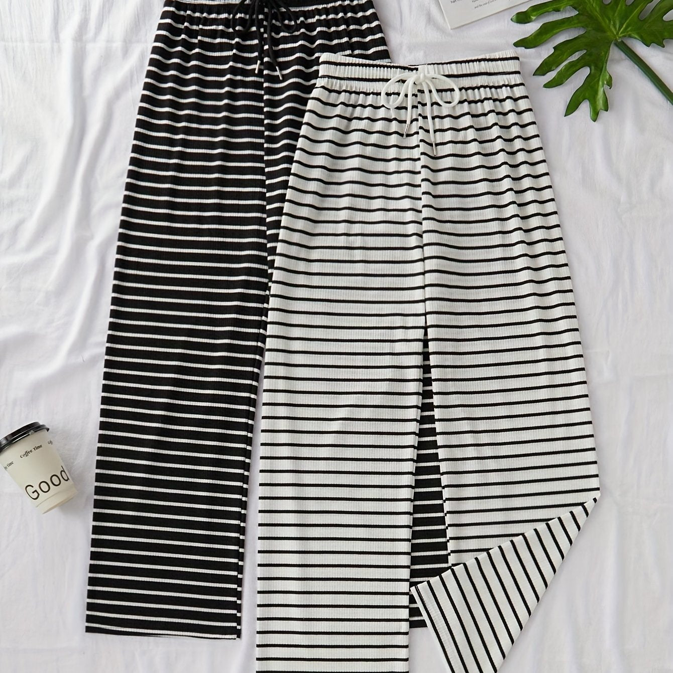 CYC Gestreiftes Lounge-Hosen-Set