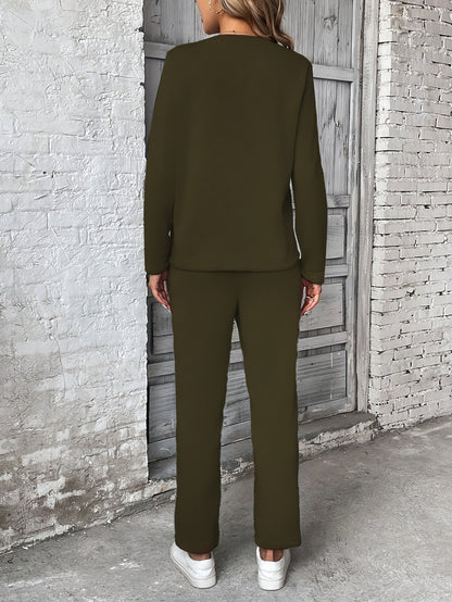 CYC Lässiger Hosenanzug mit Kordelzug