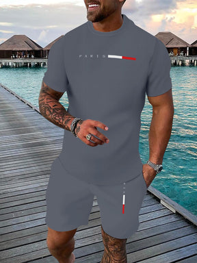 Breathable Men's Casual Set - Cafe y Calle