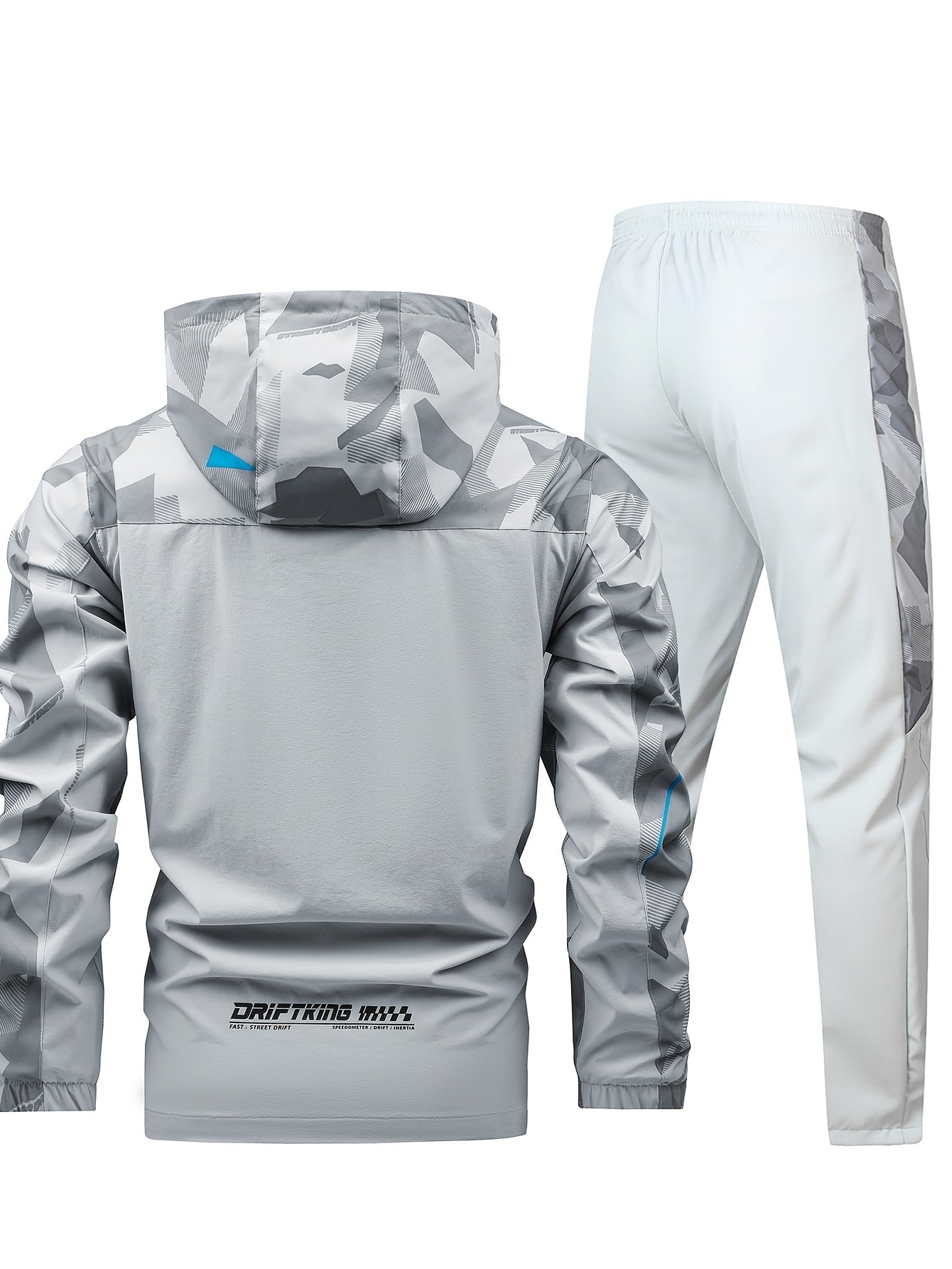 CCYC – Set aus Kapuzenjacke & Jogginghose im Camouflage-Look