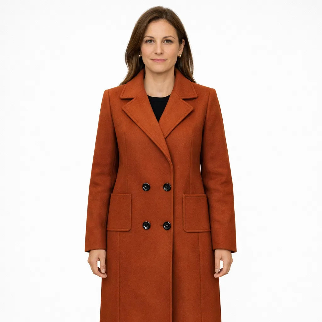 CYC™ Langer Mantel aus Wollmischung