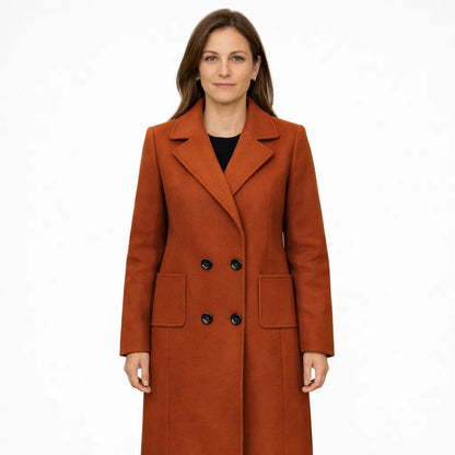 CYC™ Langer Mantel aus Wollmischung