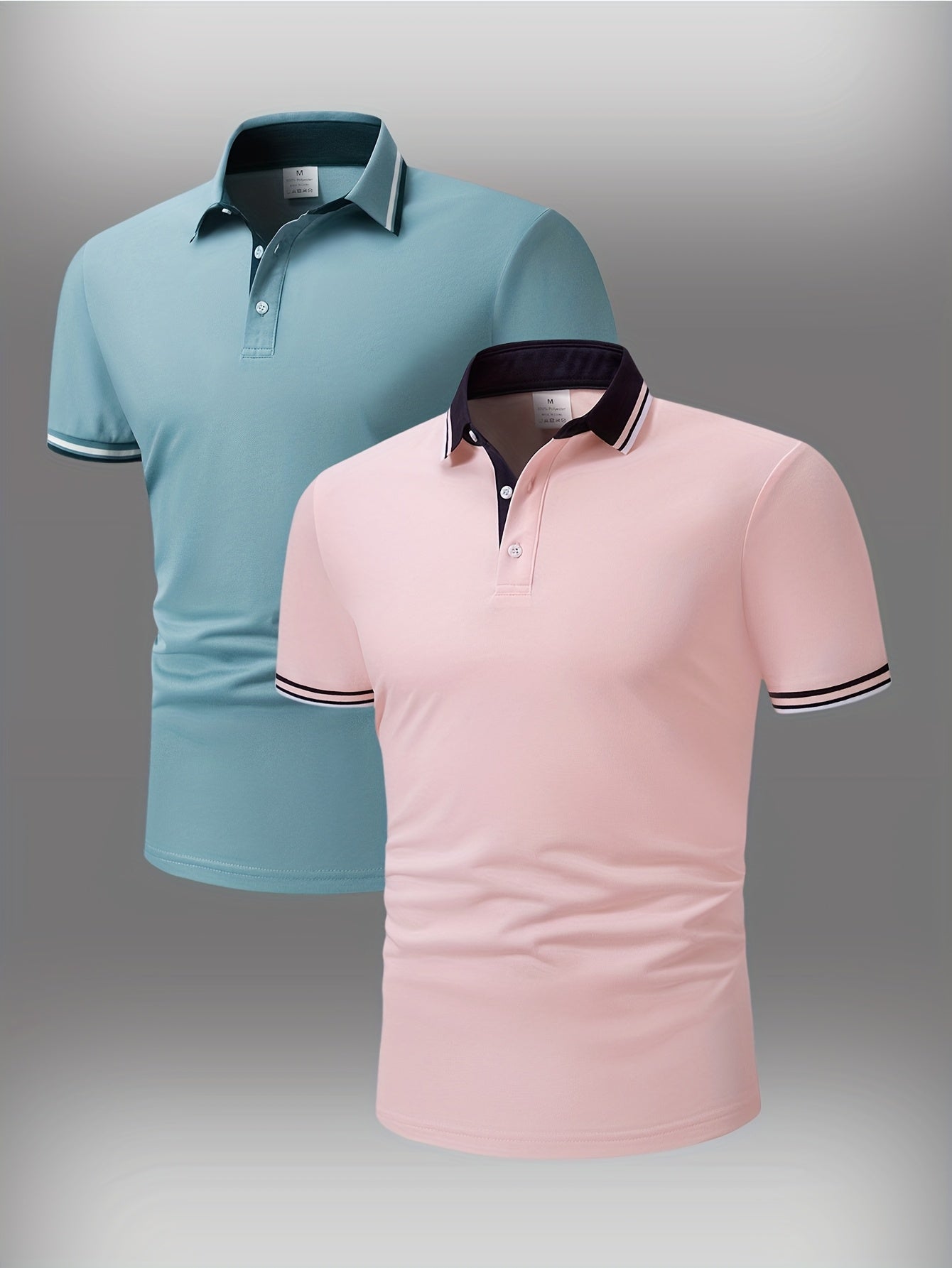 2 Premium Polos in One Set - Cafe y Calle