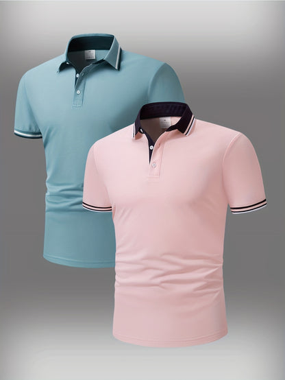 2 Premium Polos in One Set - Cafe y Calle