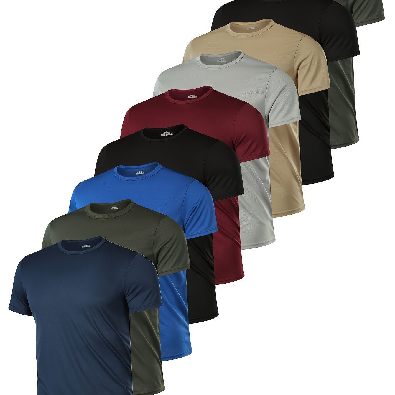 9 - Pack Premium Quick - Dry T-Shirts - Cafe y Calle