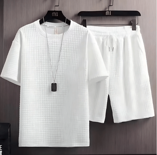 Crisp Summer Waffle - Knit Set - Cafe y Calle