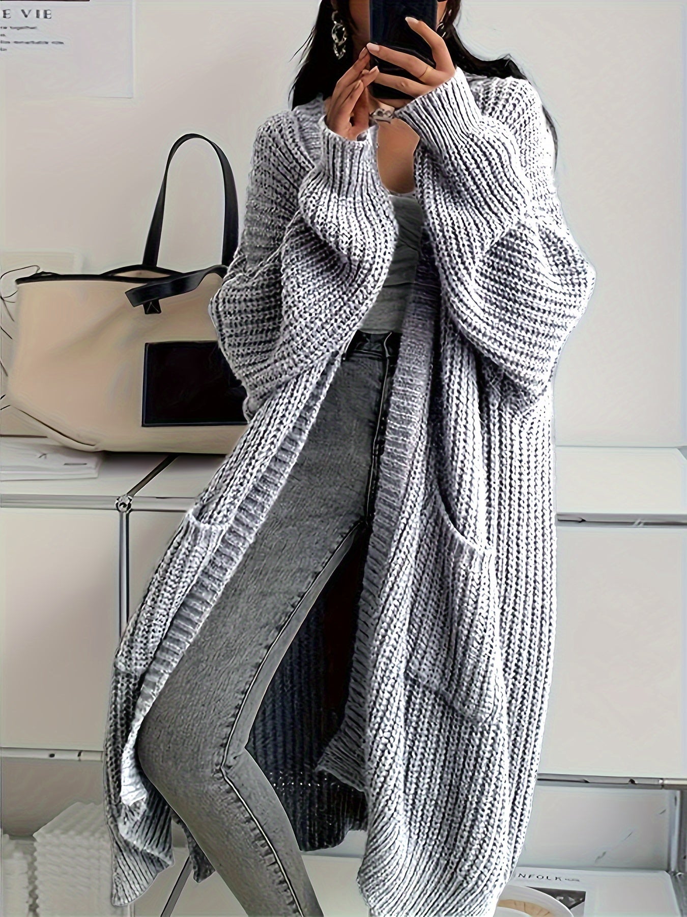 CYC Gemütliche Strickjacke