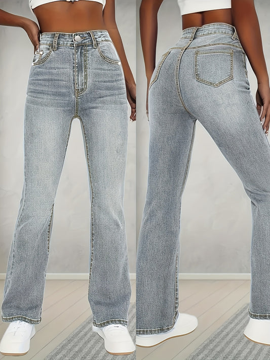 CYC – Gerade Jeans mit hoher Taille