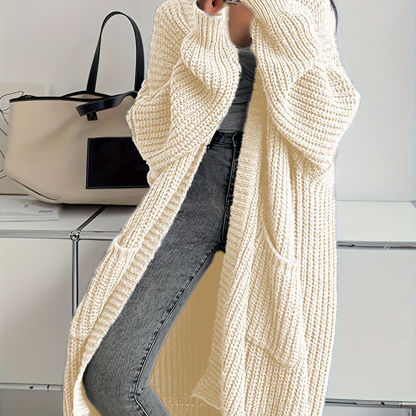 CYC Gemütliche Strickjacke