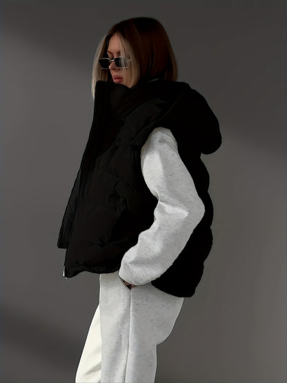 CYC Ärmellose Weste mit Reißverschluss