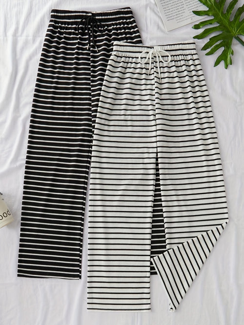 CYC Gestreiftes Lounge-Hosen-Set