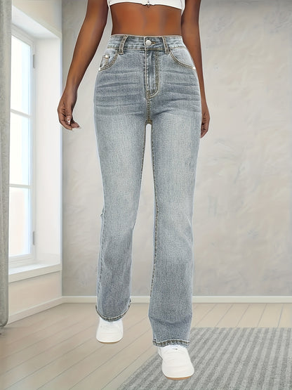 CYC – Gerade Jeans mit hoher Taille