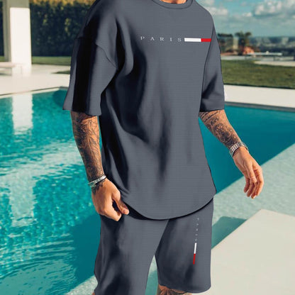 Breathable Men's Casual Set - Cafe y Calle