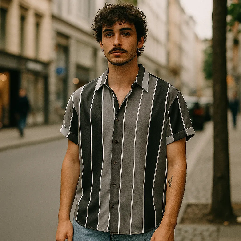 Cyc-Striped-Hemd