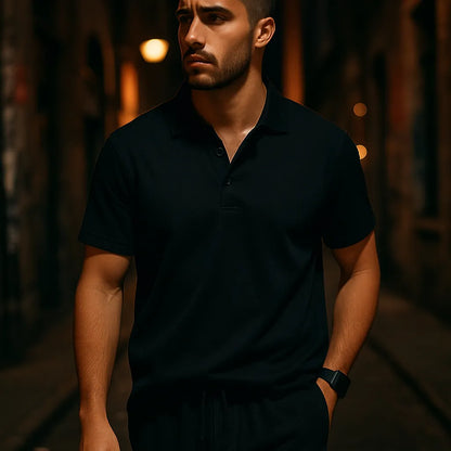 Cyc-Polo und Shorts Set