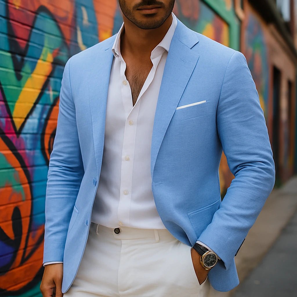 Polyester Blazer - Cafe y Calle