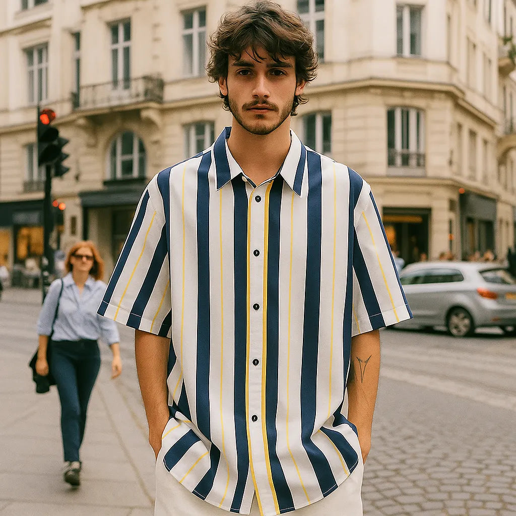 Cyc-Striped-Hemd