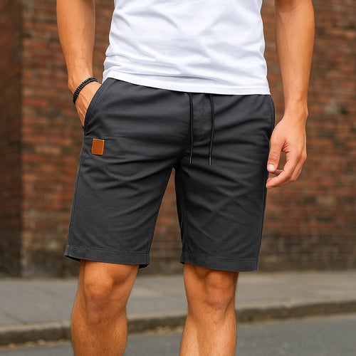 3 Solid Color Casual Shorts Set - Cafe y Calle